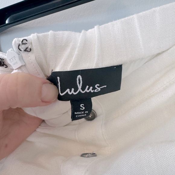 NWT Lulus Make You Mine White Strapless Mini Dress - Small - Picture 11 of 13